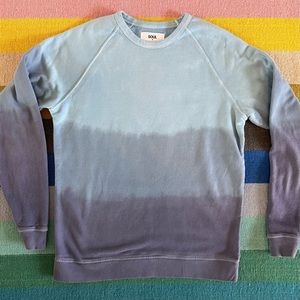 Soul Cycle Dip Dyed Sweatshirt • Size Small